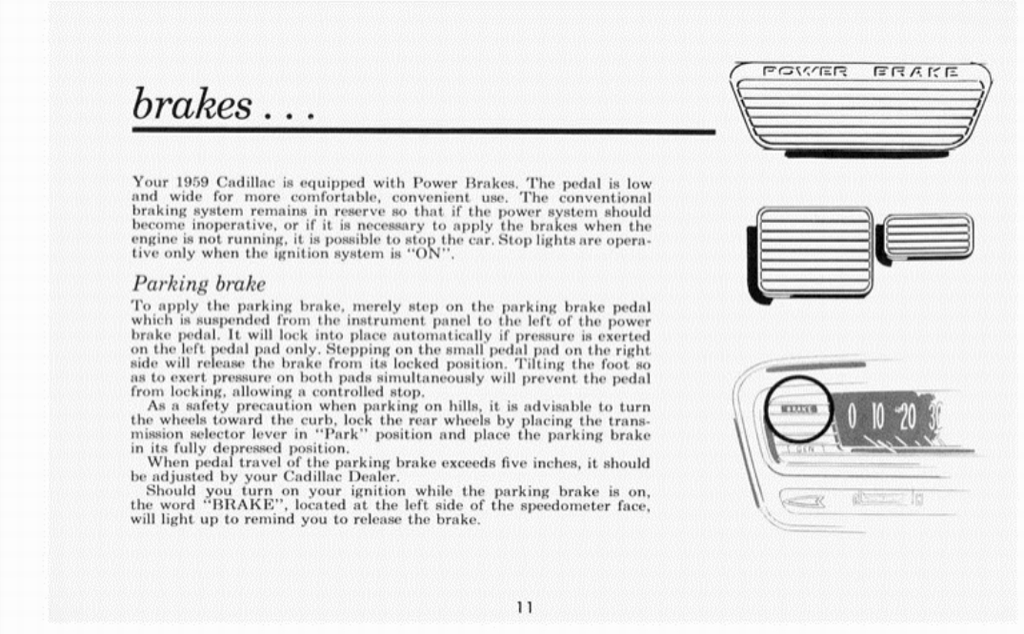 1959 Cadillac Owners Manual Page 15